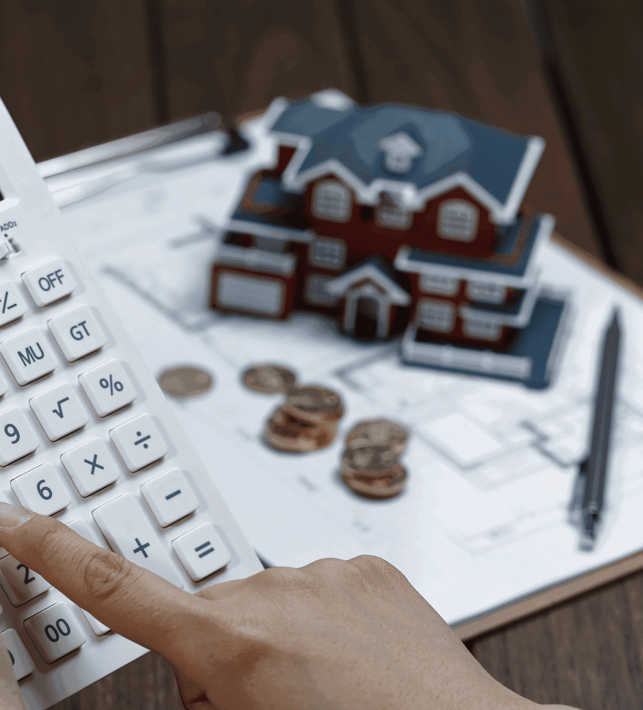 Home appraisal and financing calculation